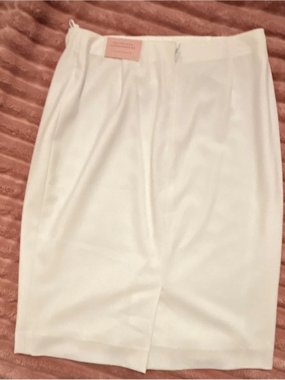 Alex Marie White Pencil Skirt